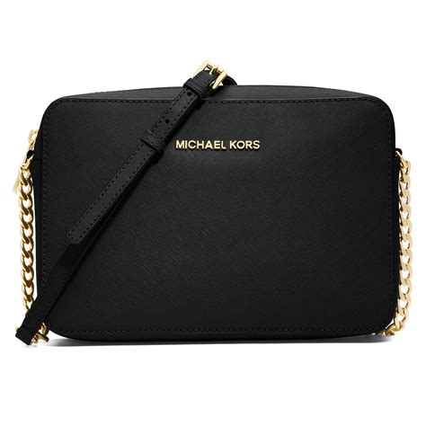 michael kors crossbody jet set black